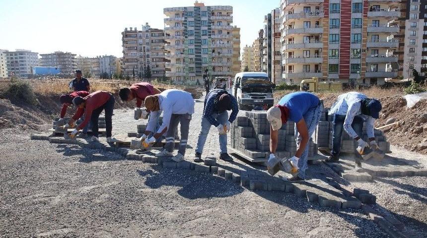 Haliliye Karşıyaka Mahallesine Parke