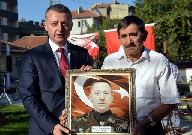 Ertuğrul Gazi’yi Anma Ve Yörük Şenlikleri Kapsamında Şehit Polis Memuru Kazım Esmer Parkı Açıldı