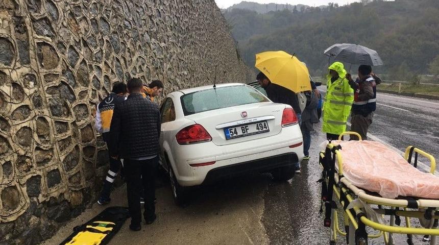Zonguldak&rsquo;ta Trafik Kazası: 1 Yaralı
