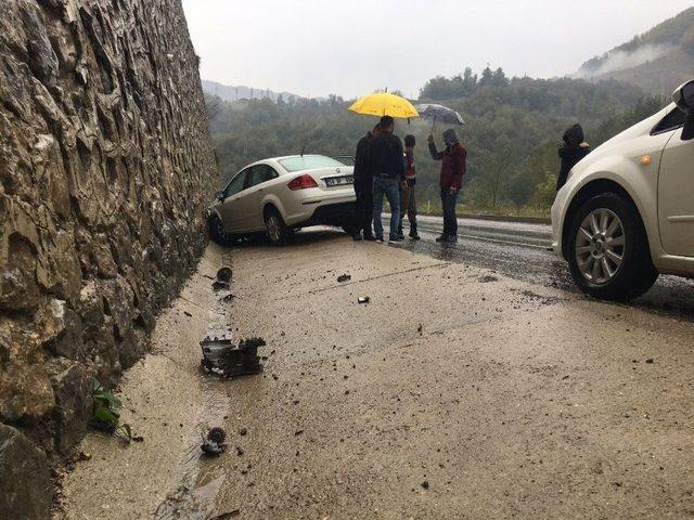 Zonguldak’ta Trafik Kazası: 1 Yaralı