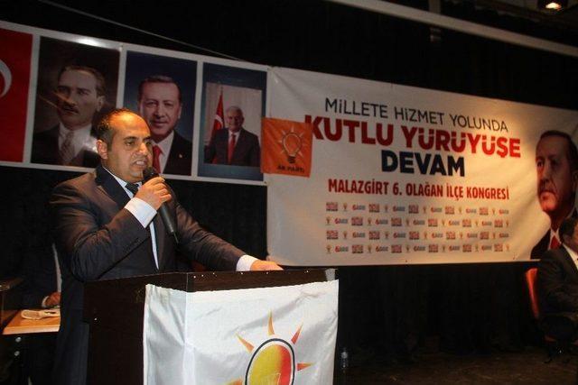 Ak Parti Malazgirt 6. Olağan İl&ccedil;e Kongresi Yapıldı 2