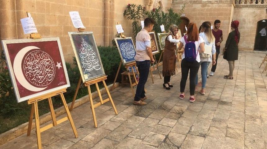 Midyat Konuk Evinde Suriyeli Vatandaşın Fotoğraf Sergisi A&ccedil;ıldı