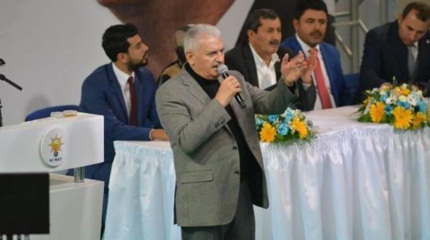 Başbakan Yıldırım: G&uuml;ney Sınırlarımızda Bir Ter&ouml;r Devleti Kurulmasına Izin Vermeyiz