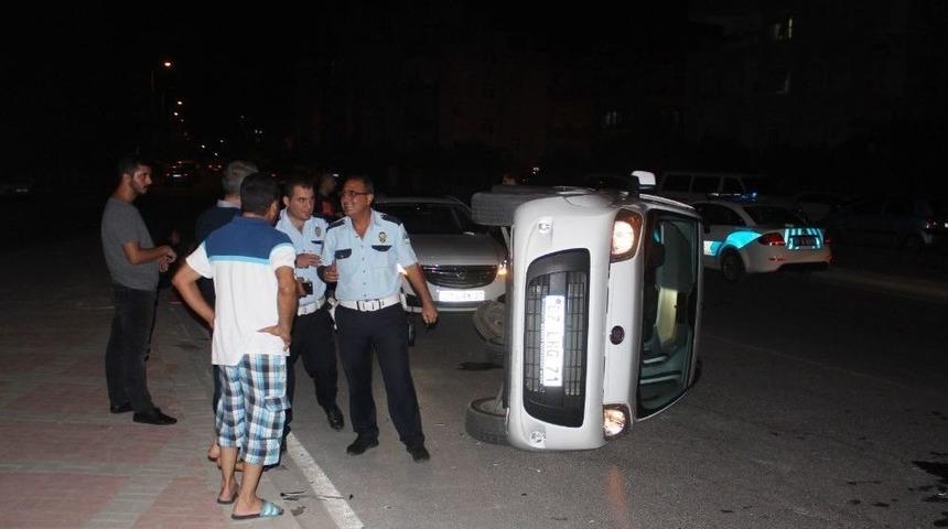 Manavgat&rsquo;ta Kaza: 2 Yaralı