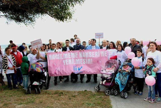 Meme Kanserine Karşı Farkındalık Y&uuml;r&uuml;y&uuml;ş&uuml;: &ldquo;hayat Meme Kanserine Yenilmesin&rdquo; 2