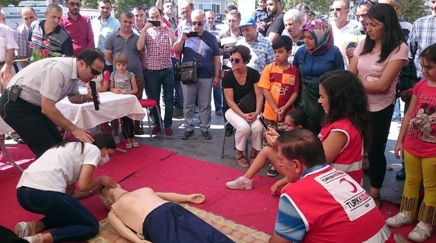 İlkyardım Haftası &Ccedil;orlu&rsquo;da Da Kutlandı