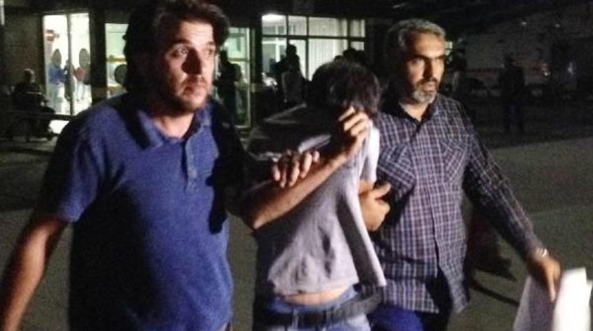 Bebek Arabası Hırsızını G&uuml;venlik Kameraları Yakalattı