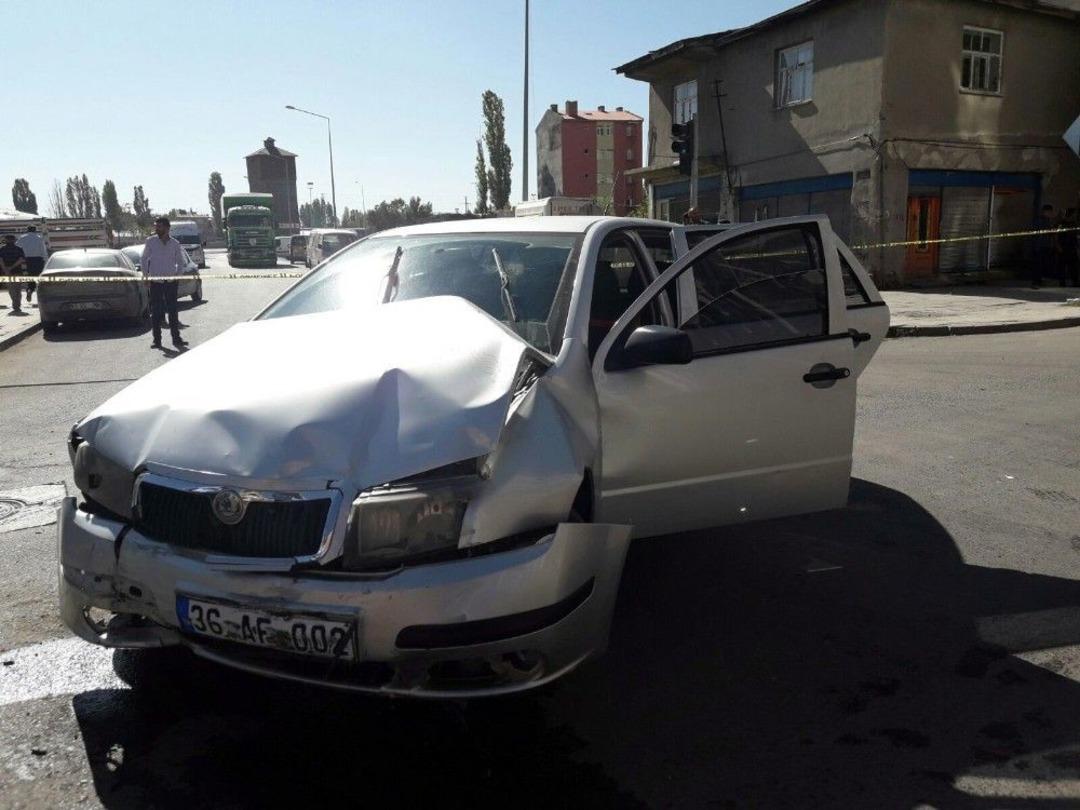 Kars&rsquo;ta Trafik Kazası: 7 Yaralı