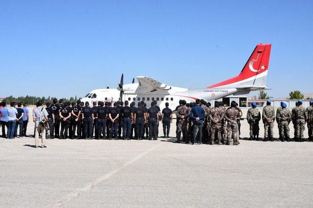 Şehit Polis Memuru Memleketine Uğurlandı