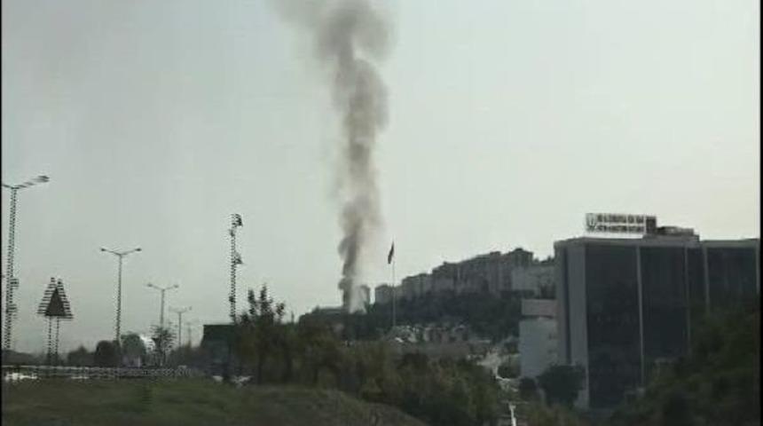Gaziosmanpaşa'da Yangın (1)
