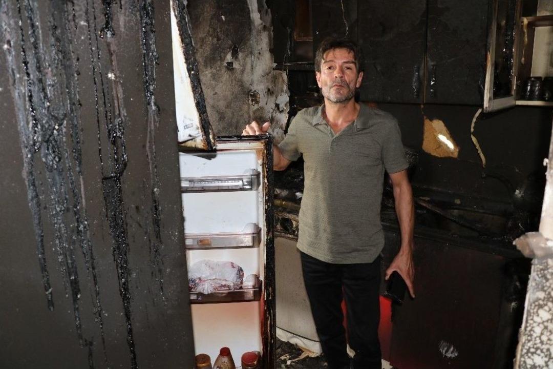 (&ouml;zel Haber) Evleri Yanan Aile Sokakta Kaldı