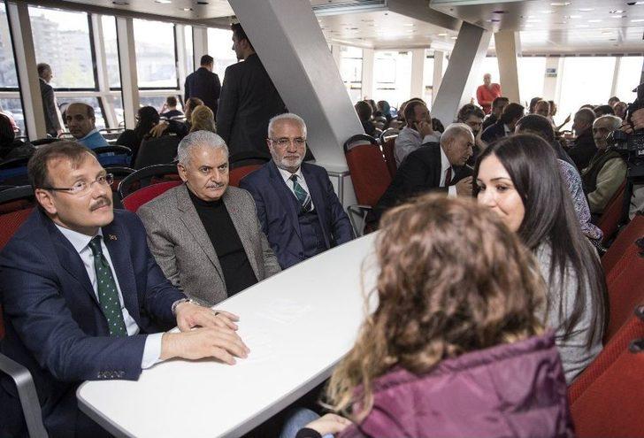 Başbakan Yıldırım, Feribotta Kaptan Köşküne Çıktı G2