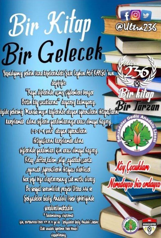 Liseliler Ve Taraftar Grubu El Ele Verip Köy Çocuklarını Sevindirecek