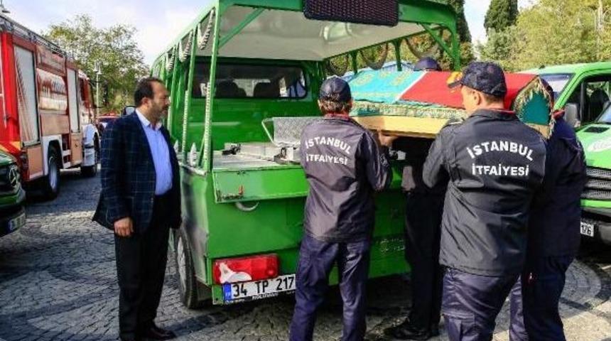 K&uuml;&ccedil;&uuml;k Itfaiyeci Son Yolculuğuna Itfaiyeci Amcaları Tarafından Uğurlandı