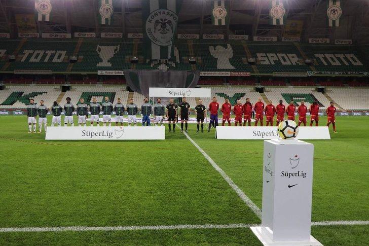 Süper Lig: Atiker Konyaspor: - Galatasaray: (ilk Yarı) G2