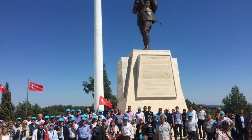 &Ccedil;anakkale&rsquo;ye Kurbanlar Kesilerek Uğurlandılar