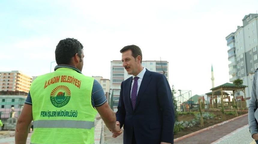 İlkadım&rsquo;da Cadde Ve Sokaklar G&uuml;zelleşiyor