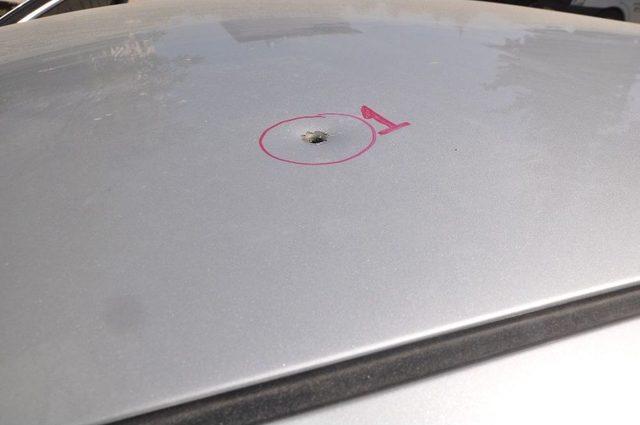 Yorgun Mermi Gazetecinin Aracına İsabet Etti 2