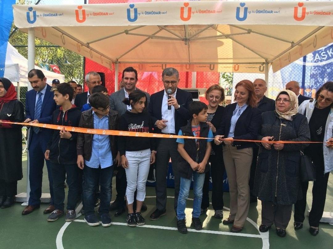 &Uuml;sk&uuml;dar&rsquo;da Barbaros Mahallesi Sakinleri Yeni Parkına Kavuştu