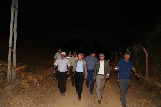 Başkan Şirin’den Ormanlık Alanda Çıkan Yangına Yakın Takip 2