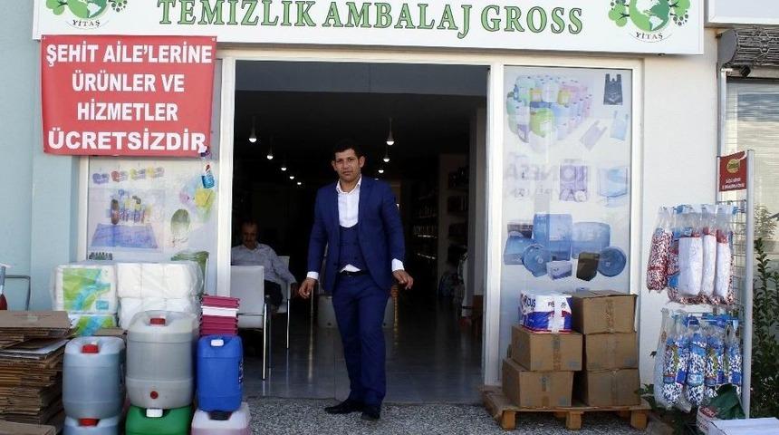 Antalyalı İşadamından Şehit Ailelerinin Evine &Uuml;cretsiz Temizlik