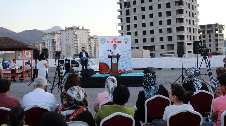 Talas Sal&ccedil;a G&uuml;nlerine Yoğun İlgi
