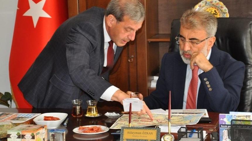 “termal Yol” Projesine Taner Yıldız Desteği