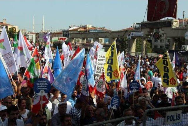 Bakırköy Özgürlük Meydanı'nda 'barış' Mitingi Yapıldı