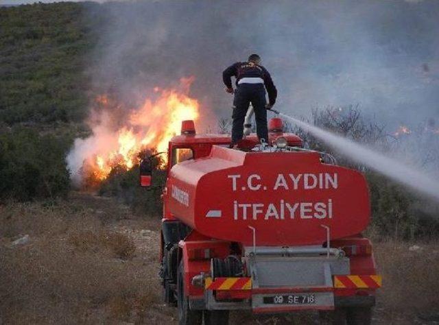 Didim de 3 Hektar Makilik Alan Küle Döndü 1