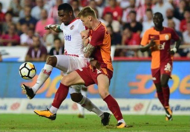 Antalyaspor- Galatasaray: 1-1