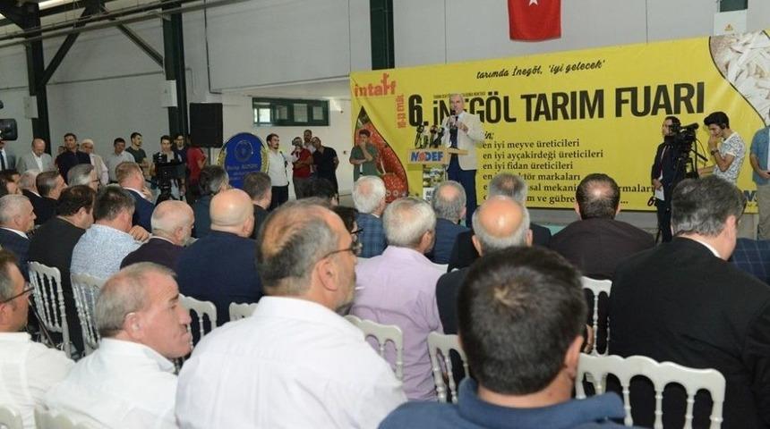 İneg&ouml;l Tarım Fuarı Kapılarını A&ccedil;tı