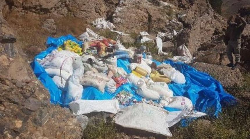 Pkk&rsquo;Nın Tunceli&rsquo;Deki Kışa Hazırlık Sığınakları Yerle Bir Edildi