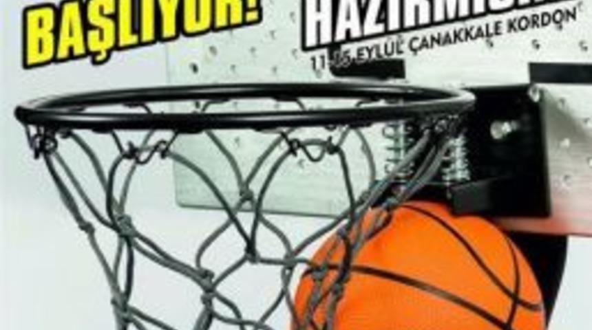 &Ccedil;anakkale Basketbola Doyacak