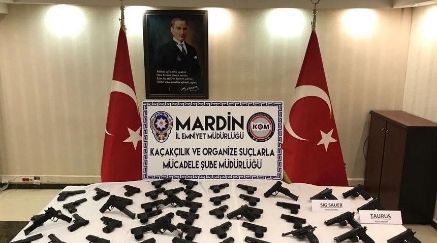 Pkk&rsquo;nın Irak&rsquo;tan G&ouml;nderdiği Suikast Silahları Kızıltepe&rsquo;de Ele Ge&ccedil;irildi