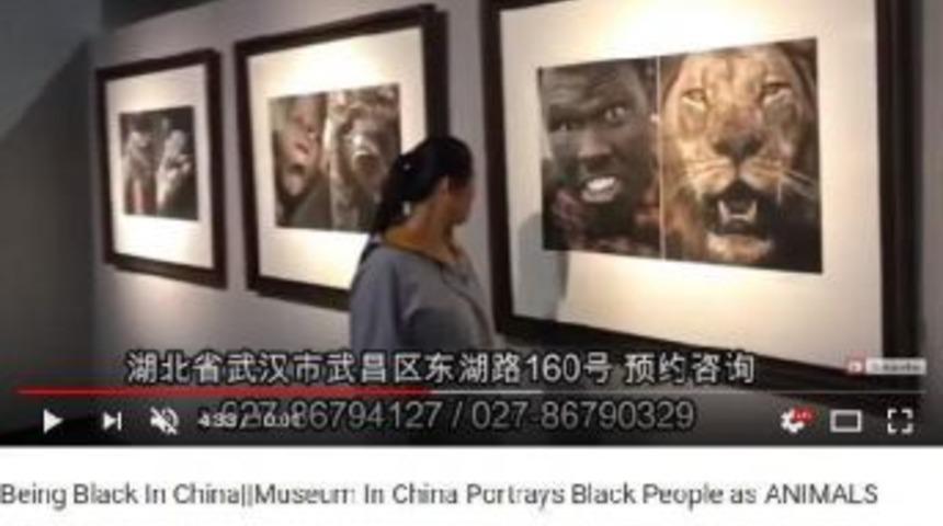 &Ccedil;in&rsquo;De Ger&ccedil;ekleşen Afrika&rsquo;Yla Ilgili Sergiye Tepkiler B&uuml;y&uuml;yor, Fotoğraflar Kaldırıldı