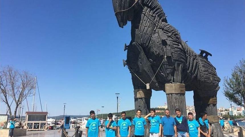 Aydınlı Gen&ccedil;ler &Ccedil;anakkale Kampına Katıldı