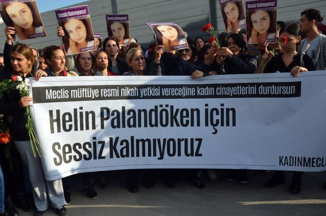 Helin Paland&ouml;ken &Ouml;ld&uuml;r&uuml;ld&uuml;ğ&uuml; Yerde Anıldı
