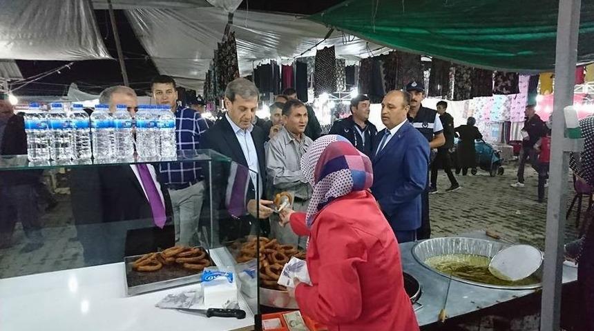 Başkan &Ouml;zkan&rsquo;dan Panayır Esnafına Destek Ziyareti