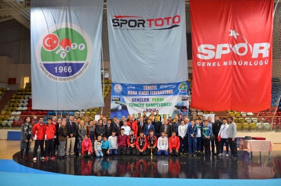 Masa Tenisi Gen&ccedil;ler T&uuml;rkiye Ferdi Şampiyonası Sona Erdi
