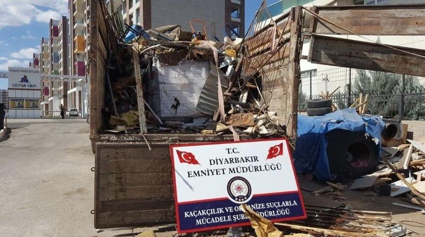 Diyarbakır&rsquo;da 139 Bin 100 Paket Ka&ccedil;ak Sigara Ele Ge&ccedil;irildi