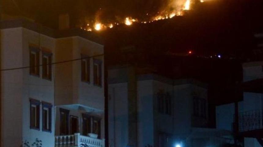 Bodrum'da Yangın
