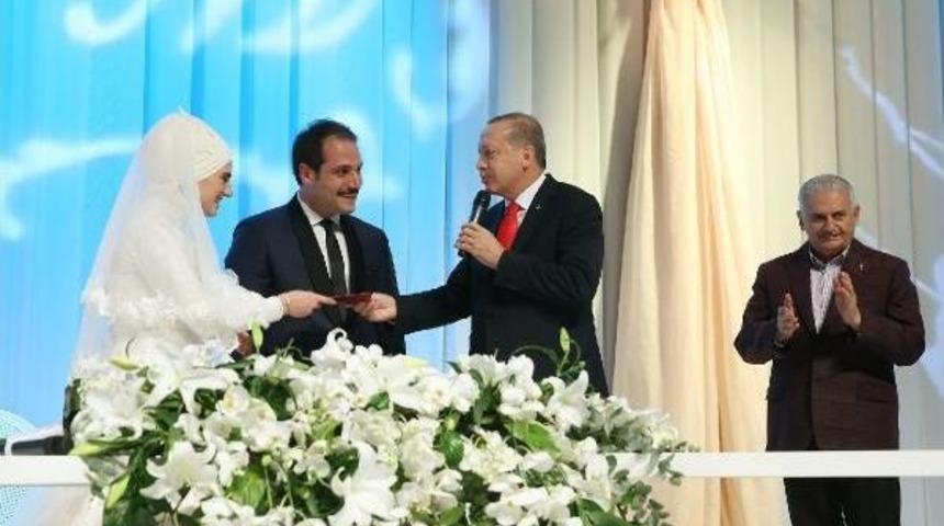 Cumhurbaşkanı Erdoğan Nikah Şahitliği Yaptı