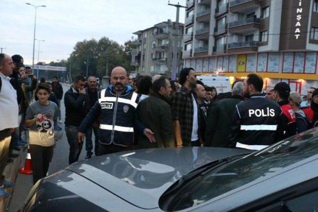 Zonguldak Ereğli'de Kazaların Yaşandığı Yolda Eylem