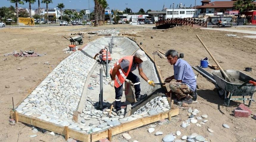 Manavgat Belediyesi’nden Park Yapımı