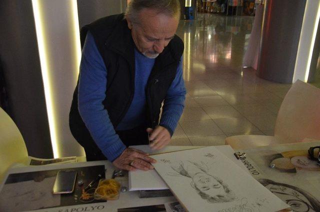 5 Dakikada 5 Liraya Portre &Ccedil;izim 2