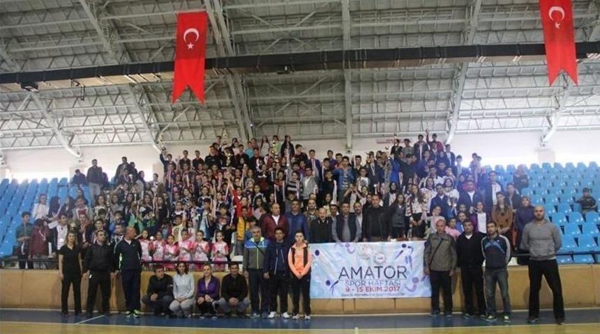Erzincan&rsquo;da Amat&ouml;r Spor Haftası Tamamlandı