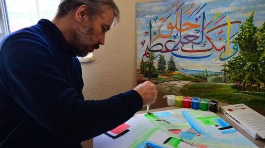 Savaşın Izlerini Resimle Siliyor