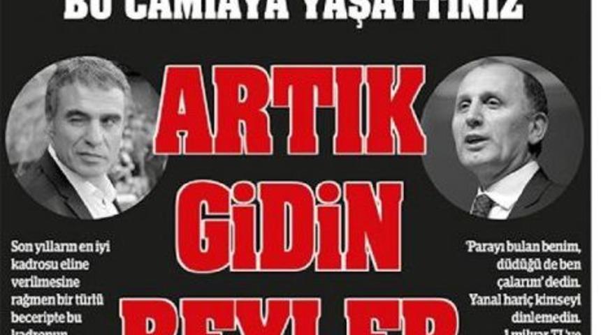 Yerel Gazetelerden Trabzonspor Y&ouml;netimi Ve Ersun Yanal'a 'bırakın Gidin' &Ccedil;ağrısı