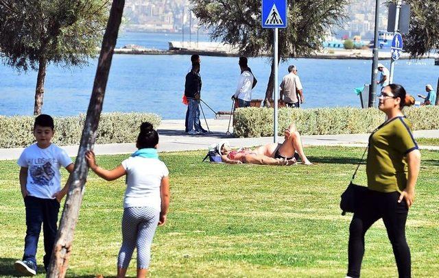 İzmir’in Göbeğinde Güneşlenme Keyfi 3