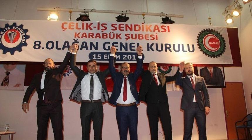 &Ccedil;elik-iş Sendikası Karab&uuml;k Şubesi Genel Kurulu Ger&ccedil;ekleştirildi